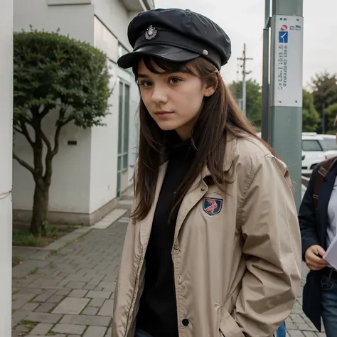 18 year old woman, nakt, hat geschlechtsverkehr, in der Schule,