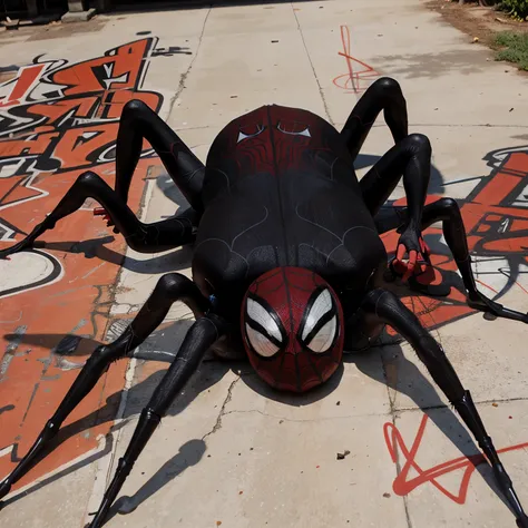 Grafitis de spidermam