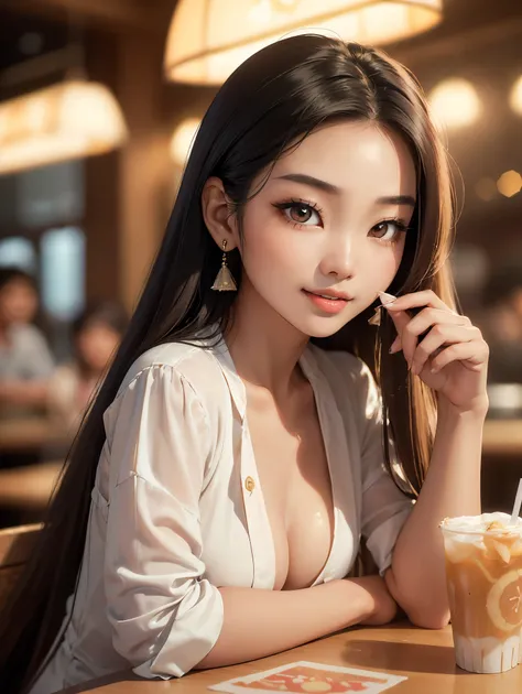 soft_light, (age 23:1.45), (masterpiece:1.2), (best quality:1.2), (extremely detailed:1.2), (extremely detailed face), (photorealistic:1.2), (ultra detailed), (Hmong|Filipina|blasian woman:1.2), (Long_straight_hair:1.45), detailed eyes, open mouth, (smile:...