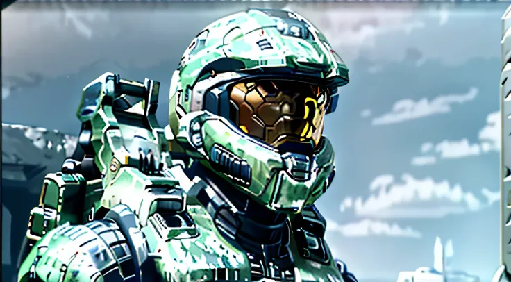 One in a spacesuit、Close-up of a man in a helmet,dark gray paint,hacker,solid color background