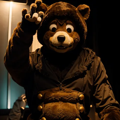 Oso animatronico