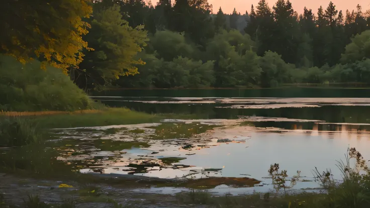 Evening Pond