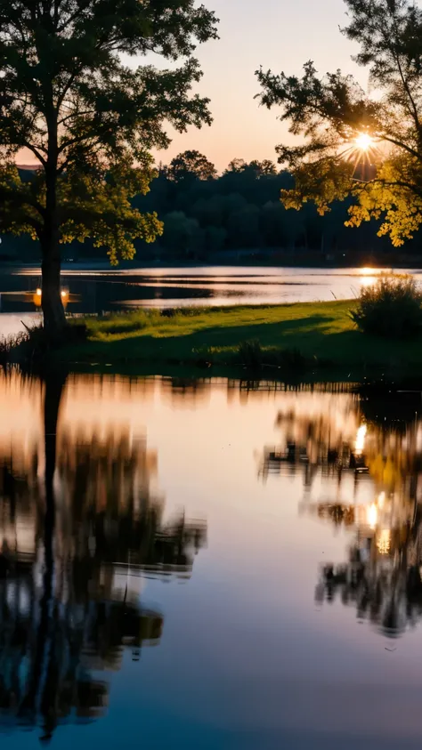 Evening Pond