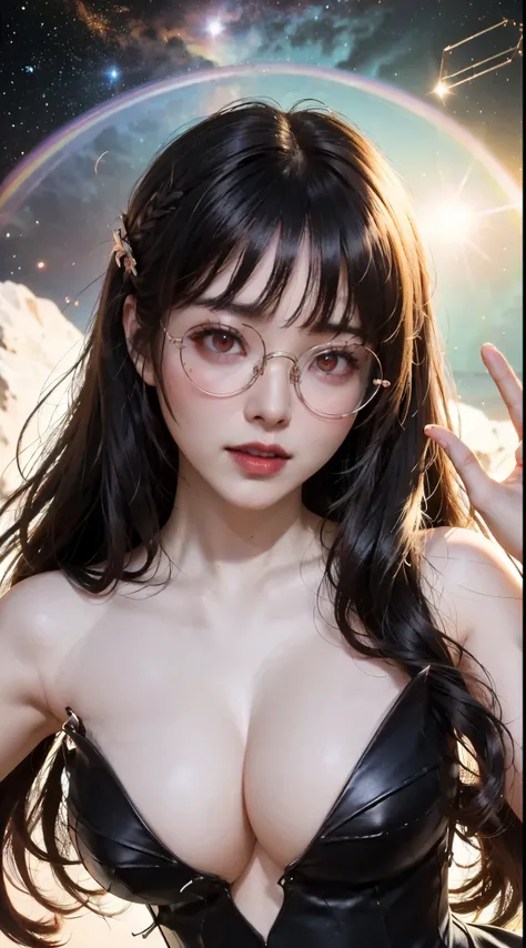 1名 27歳 woman, got it、(best illustrations)、8k UHD resolution、intricate details、最high quality、realistic、Super detailed、best lighting、best shadow、soft lighting、ultra hd、dungeon and Dragon、cave、dungeon、 necromancer、night、dark style、Succubus、devil&#39;Daughter ...