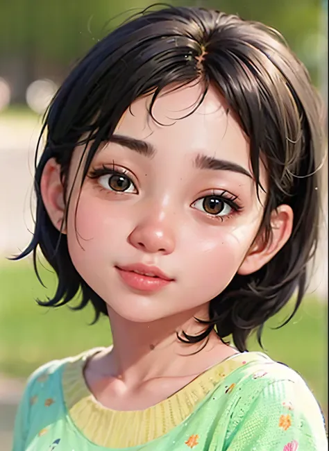 super cute girl ip by popmart,natural light,adorable,youthful,animated, pixar style,