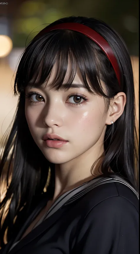 A close-up portrait that shows an individual&#39;s unique personality and characteristics, 32k, very detailed, Beautiful 25 year old girl crying, sorrow, 1 clear tier, Trending with ArtStation, sharp focus, studio photography, intricate details, very detai...