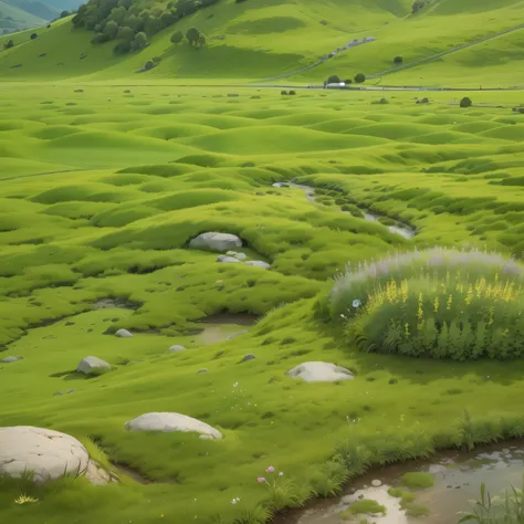 grassland、Burrows