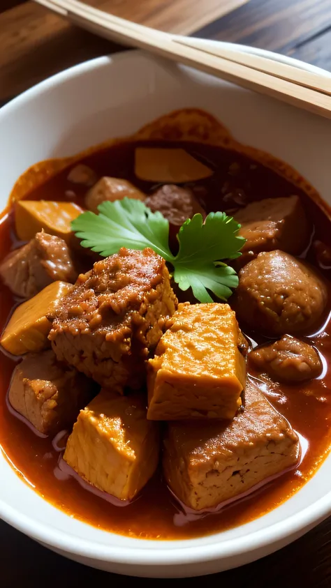 Rendang, 8k, high quality 