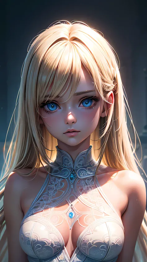 (RAW style, masterpiece, best quality, ultra-detailed), 25 beautiful girl with short blonde messy hair and blue eyes , ultra realistic , ultra detailed , intricate details , extra close-up , depth of field , octane renders , ultra definition (skin texture,...