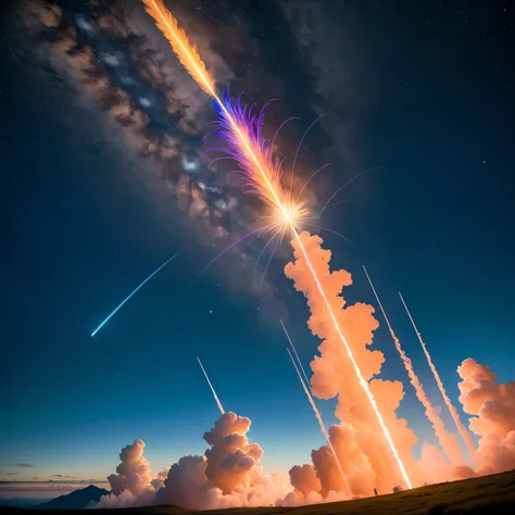 Melhor qualidade, best resolution, obra de arte, ultra detalhada,
A scene from Varginha, Brazil, for your consideration,
A stunning image of a rocket taking off,
Best quality and highest resolution guaranteed,
Clearly capturing every intricate detail with ...