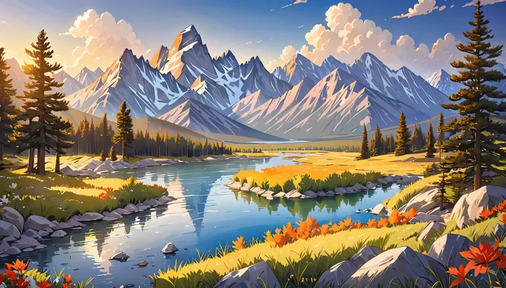 rocky mountains，Also translated as Rocky Mountains，One of the famous mountain ranges in North America。it starts in western canada，South to Texas in the southwestern United States，Almost throughout the entire North American continent。rocky mountains脉由众多小山脉组...