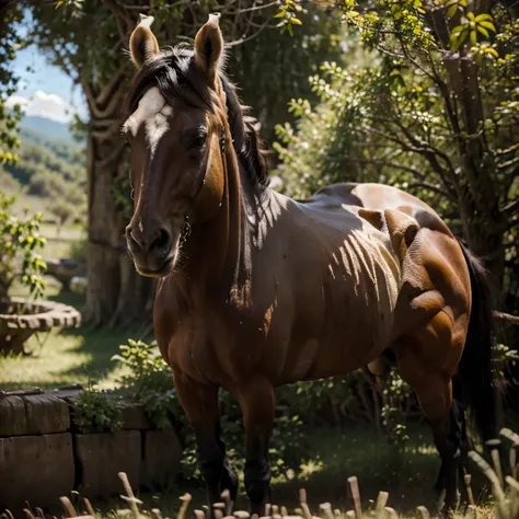 Dame un caballo en llamas