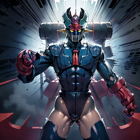 ultra-detailed, Explicit, street fighter, doll suit, shadaloo doll, dollsuit, looking at viewer, red gloves, black latex, corruption, mind control, full body, hypnotized, unhappy trance, full body suit, ribbed bodysuit, both arms at side, obey, extremely g...