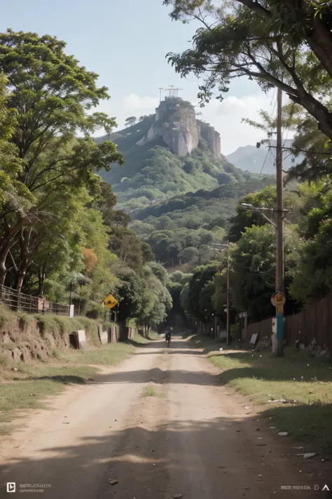 crie uma paisagem de natureza com uma pessoas feliz para um site que vende produtos de bem estar com bordas branca sem texto na imagem
