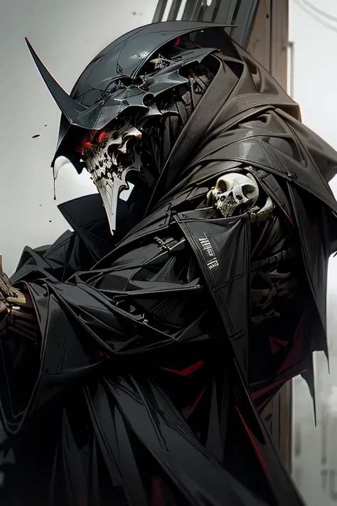 wraith, skeleton, reaper, robots, frail, gothic, horror, scary, zombie, cyberpunk