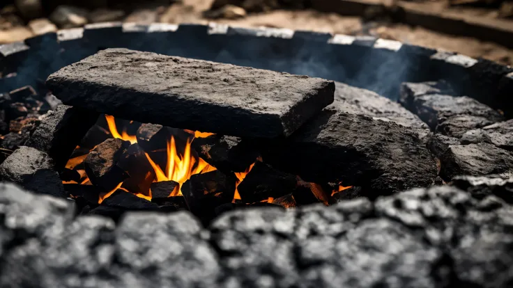 iron in the coals 