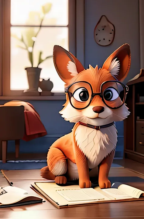 renard à lunettes