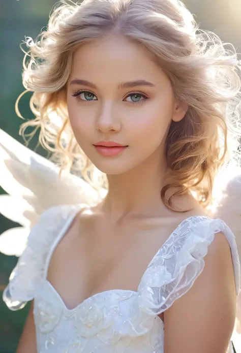 Beautiful angelic girl 