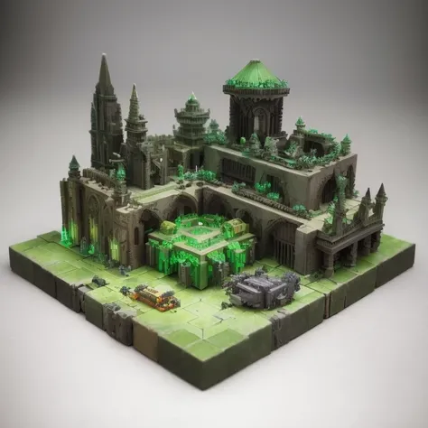 Imperial Green Jade，Gothic architecture，3598 lithium battery Mars realistic model, (original photo, best quality, masterpiece:1.4),Steampunk Cyberpunk 6820 Isometric City,(CyberpunkLithium Star light:1.3), Lithium Star (related to land),(in a Isometric:1.3...