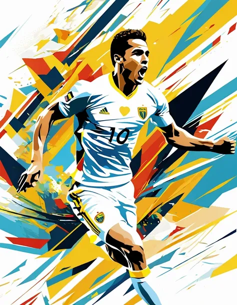 Vector Art ，vector art，Siqueira&#39;s work is dynamic，Works well with images surrounding athletes and sporting events。