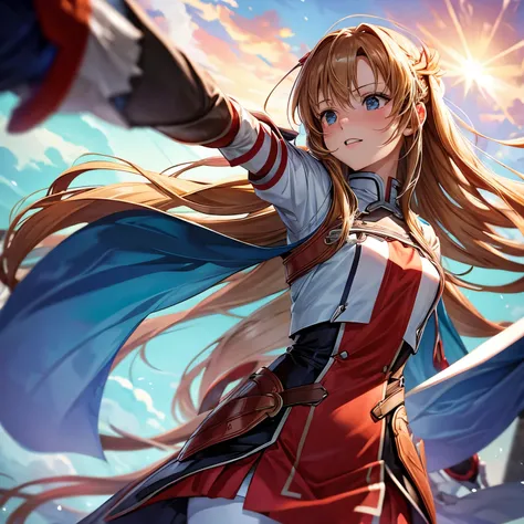 Asuna, pelada