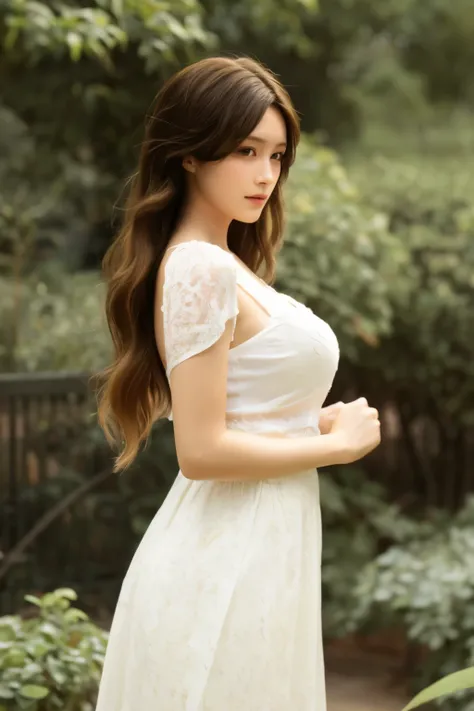 front view,on side,best quality, (photorealistic:1.2), hyper-resolution, ultra-realistic 8k cg，1girl，long hair，delicate face,whi...