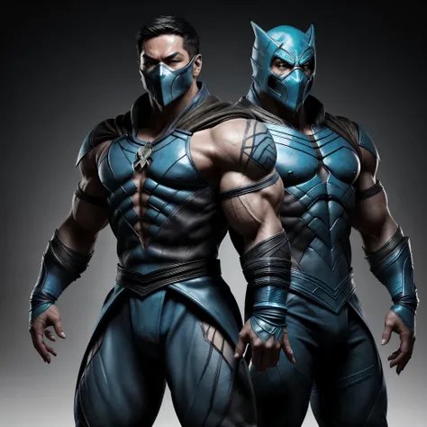 Sub-Zero + Scorpio character fusion