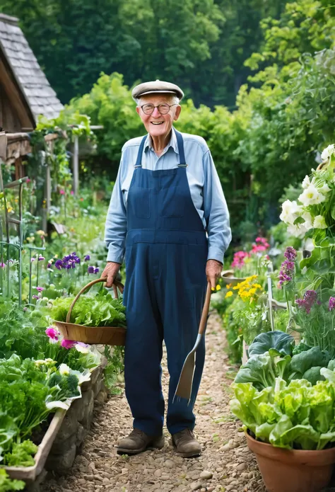 In a bustling village nestled between rolling hills, there lived a wise old gardener named Samuel. Every day, he tended to his garden with care, nurturing delicate flowers and hearty vegetables alike.