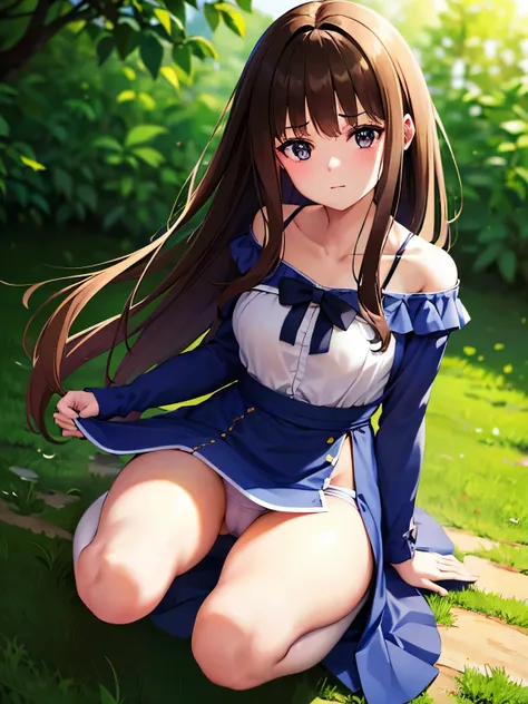 anime - style image of a woman in a white bra top and panties, seductive anime girl, marin kitagawa fanart, makoto shinka, rin, small curvy , anime best girl, sexy pose, smooth anime cg art, asuka suit under clothes!, cushart krenz key art feminine, ayaka ...