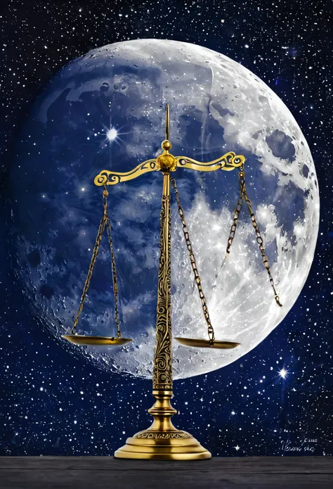 Moon constelation libra