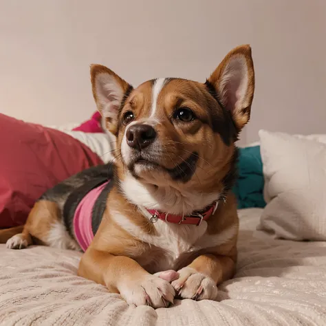 Logo animado y adorable de perro salchicha para promocionar esquiles 