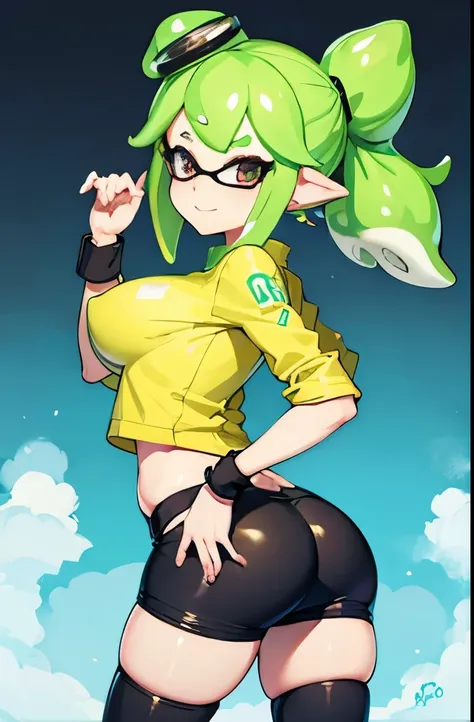 Splatoon girl&#39;s butt、big breasts