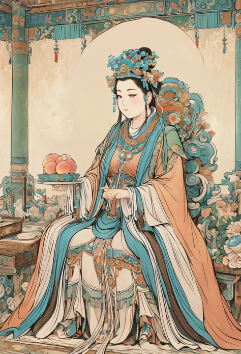 yongle ,1woman ,peach