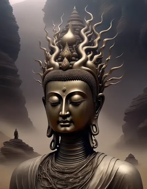 look up，BDO Arts，&quot;huge silent sculpture of the head of Buddha&quot;，huge has the mysterious power of Tathagata Buddha&#39;s head，Extraterrestrial or unknown origin，maker，mysterious power
，With extreme、unusual or unpredictable qualities，huge，Closed，Cla...