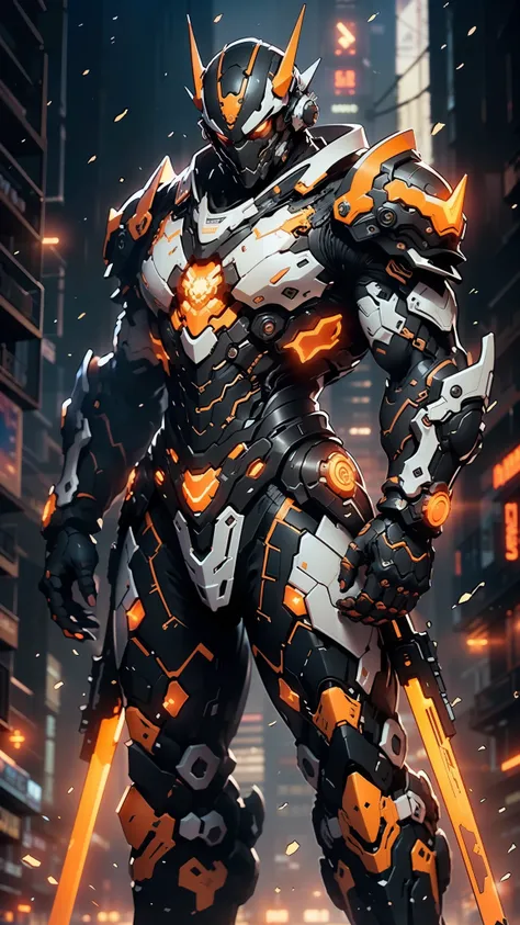 a high-tech combat armor inspired by the concept of godzilla., godzilla concept biotech battle armor, high-tech armored suits, p...