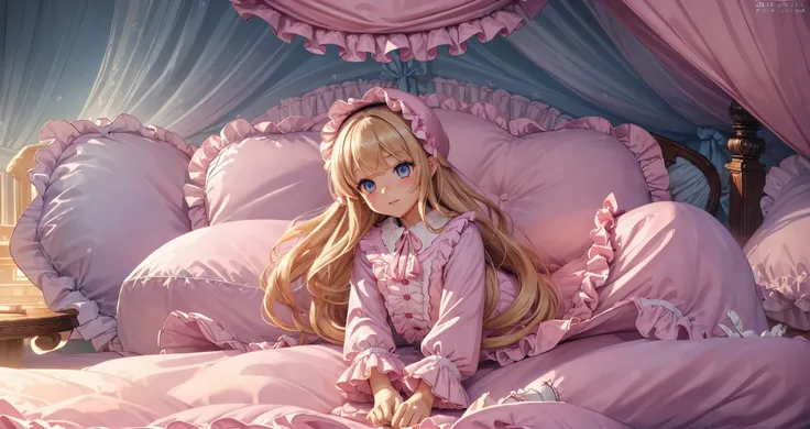 ,highest quality, masterpiece, highest resolution, artwork, super それにget used to it, many get used to it, get used to it, それにget used to it, 3K anime illustration,(( 10 year old girl)),Super detailed baby face,high quality small face,blue eyes,白い肌のeuropean...
