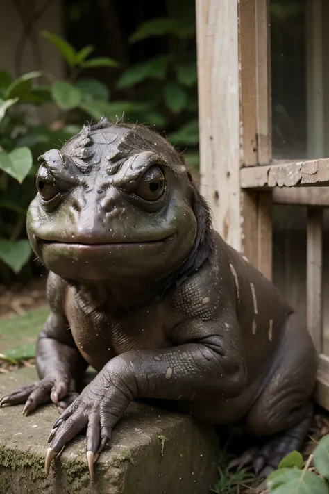 Um sapo PEPE bem forte e rei