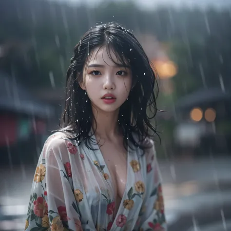 (highest quality、Super detailed、realistic、(((full body portrait)))、photorealistic:1.37)、(correct anatomy:1.4)、A young and beautiful woman is in front of the camera、18-year-old、Shabby kimono、Stunned expression、Feeling of weakness、feeling of hopelessness、eye...