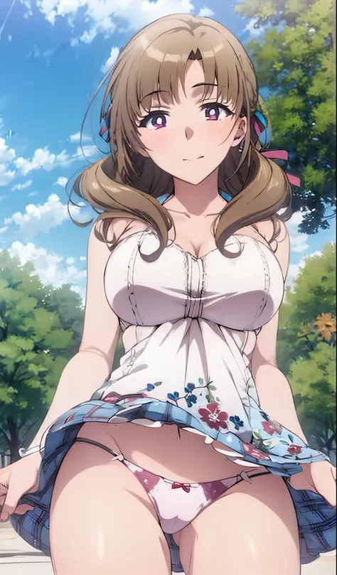 1Girl, Mamako Oosuki In the anime Okaasan Online, Very big breasts, Very detailed 