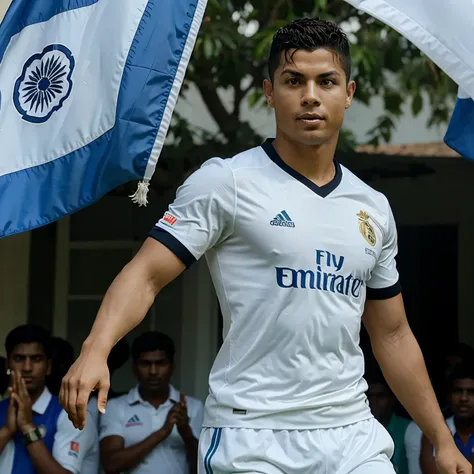 Ronaldo playing in india team 