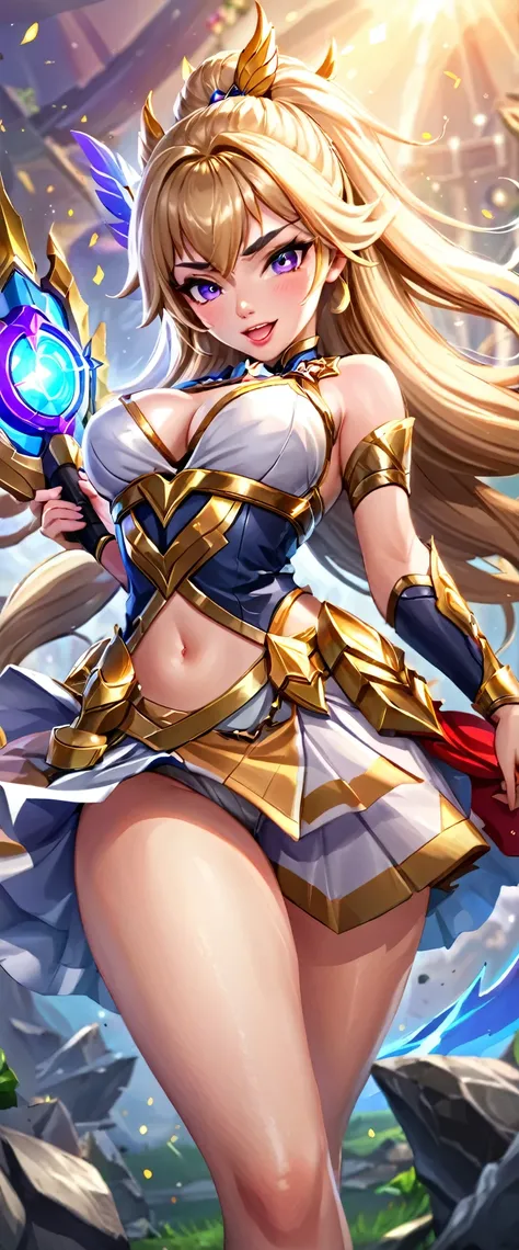 Freya sang Valkyrie, hero fighter dari game Mobile Legends Bang Bang