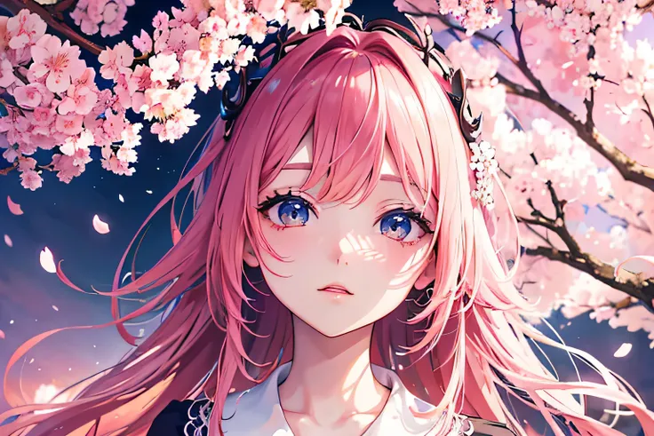 anime scenery with cherry blossoms and a large screen in the background, anime background, Beautiful peace scene in anime, anime background art, colorful anime movie background, beautiful anime scene, anime movie background, beautiful anime scenery, anime ...