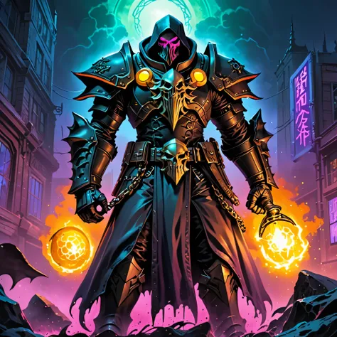 0 Neon Mutant Grim Knight (Bishop of Cthulhu:1)