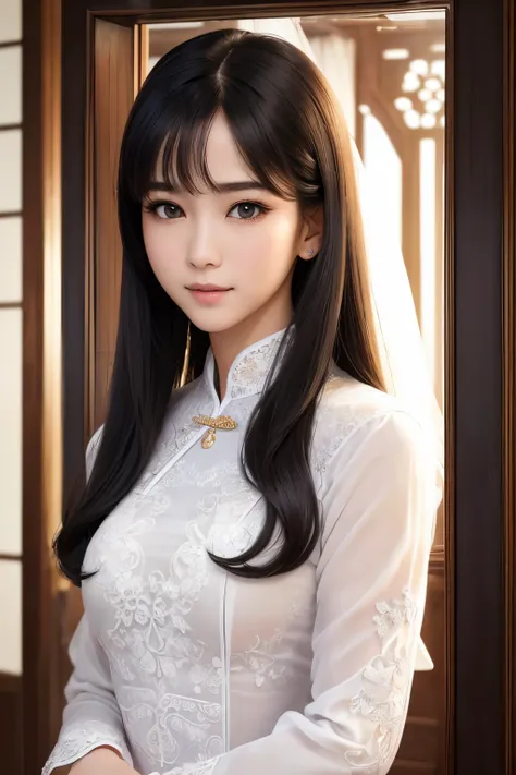 best quality, (realistic, Photoreal:1.37), ((solo)), 8K quality, very delicate and beautiful, wonderful, Official art with attention to detail, That&#39;s ridiculous, incredibly ridiculous, huge file size, super detailed, very detailed, (cute), (detailed g...