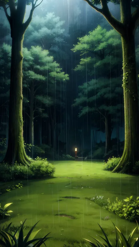 night,rain,grass,forest,montailn