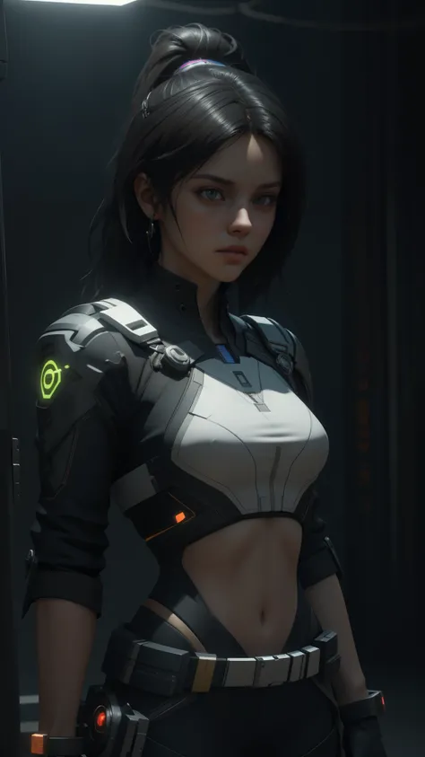 ((Best quality)), ((masterpiece)), (detailed:1.4), 3D, an image of a beautiful cyberpunk female,HDR (High Dynamic Range),Ray Tracing,NVIDIA RTX,Super-Resolution,Unreal 5,Subsurface scattering,PBR Texturing,Post-processing,Anisotropic Filtering,Depth-of-fie...