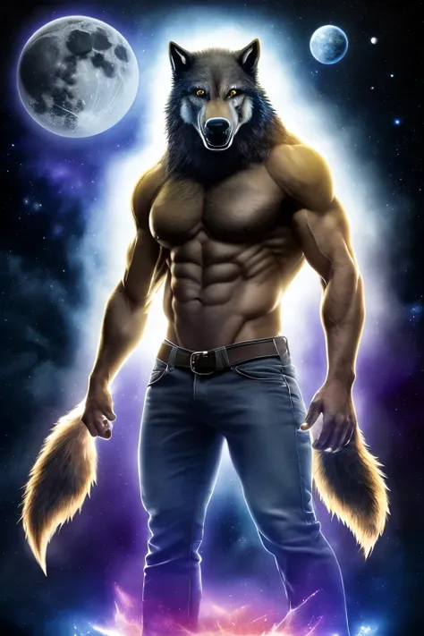 a werewolf in the space