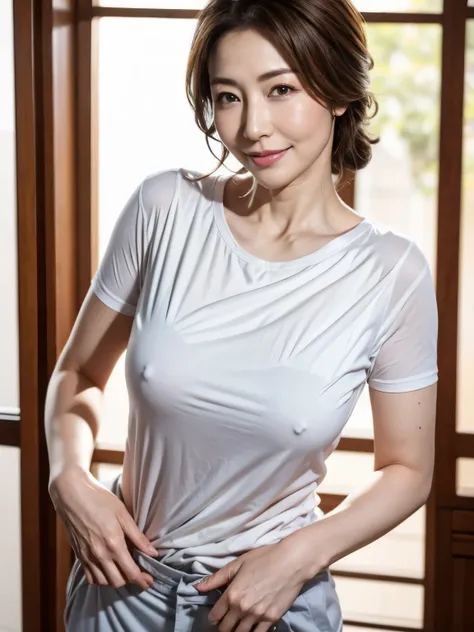 50 year old woman、Japanese、Classy sex appeal、sexy、transparent beautiful skin、Beautiful breasts high quality、perfect writing、Super beautiful、Beautiful butt high quality、Shining beautiful skin、Transparent beauty、goddess of eros、8K high quality、beauty in natu...