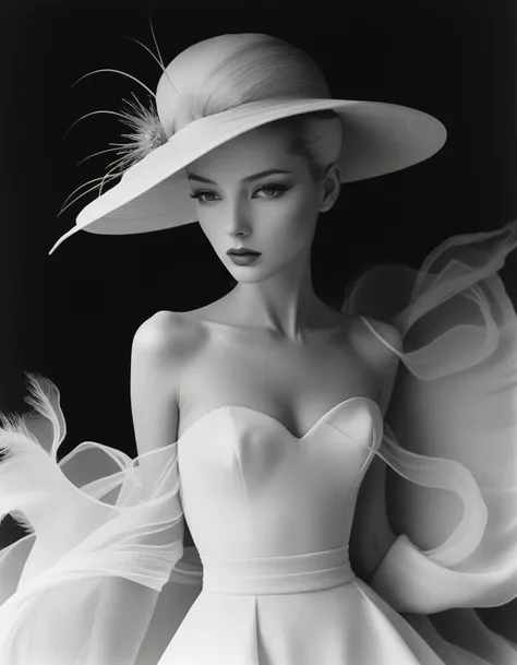 wasteland, sci-fi art, in style of Lillian Bassman