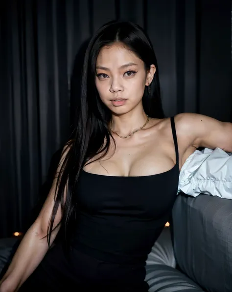 jenny, jennie kim, jennie gotica, jenny blackpink, jennie detalhes, goth asian girl, garota japonesa, seios fartos, seios grande...